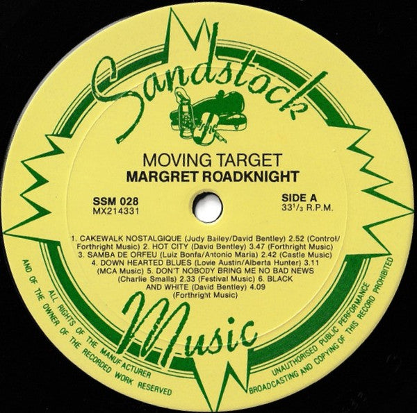 Margret Roadknight - Moving Target Vinyl LP (Used)