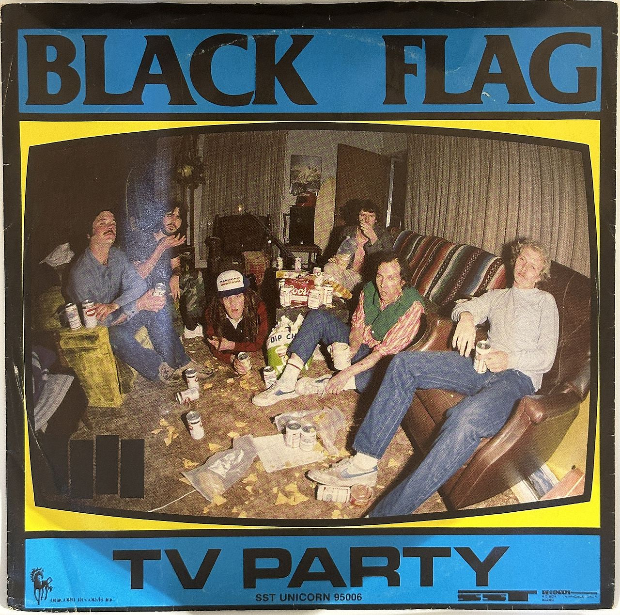 Black Flag – TV Party 7" Single Vinyl (Used)