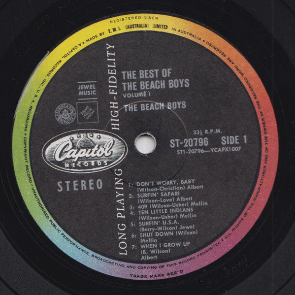 Beach Boys - Best Of The Beach Boys Volume 1 Vinyl LP (Used)