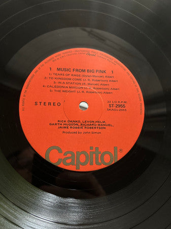 Band - Music From Big Pink Vinyl LP (Used)
