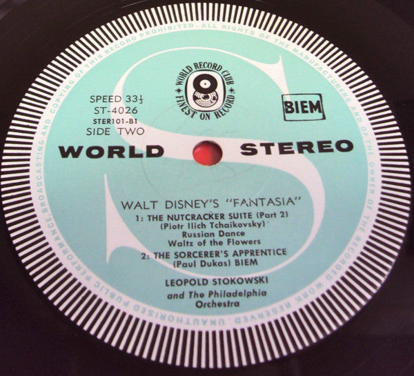 Soundtrack - Walt Disney's Fantasia Box Set Vinyl 3LP (Used)