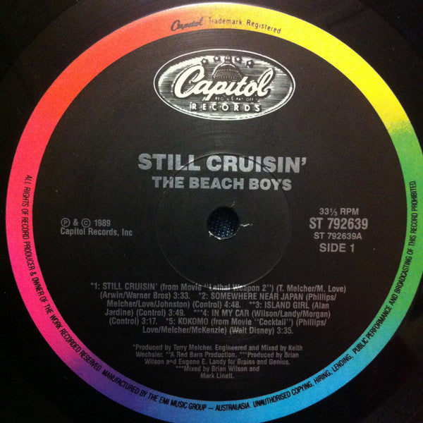 Beach Boys - Still Cruisin' Vinyl LP (Used)