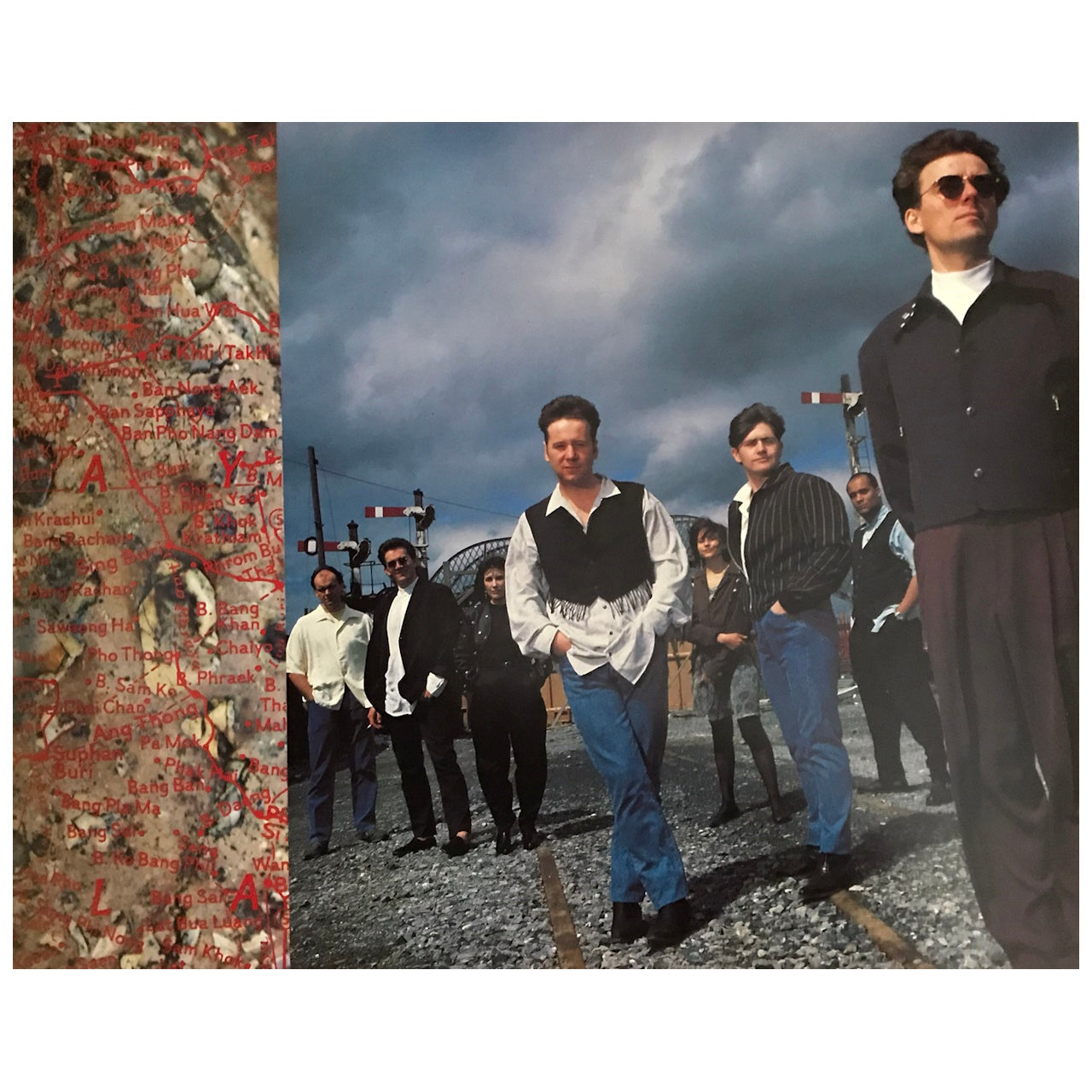 Simple Minds - Street Fighting Years 1989 Original Concert Tour Program