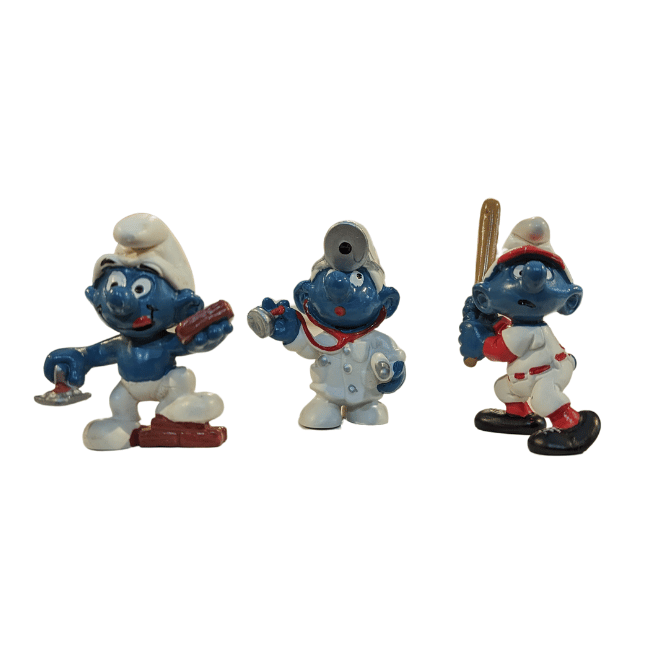 Smurfs - Various Vintage Schleich Collectable Figure