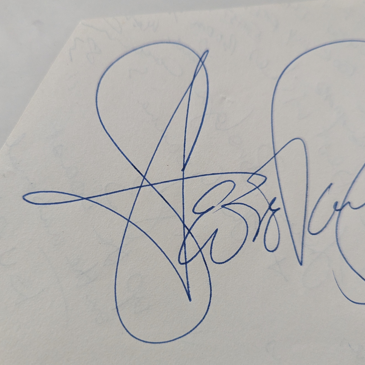 Stevie Ray Vaughan - Photos & Autographed Paper