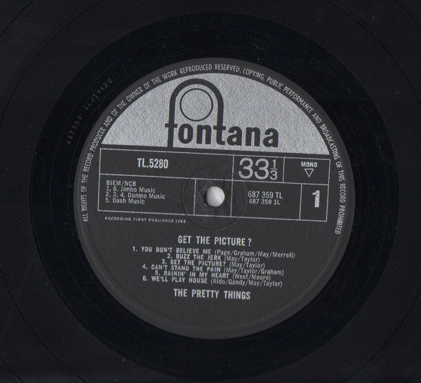 Pretty Things - Get The Picture? Vinyl LP (Used)