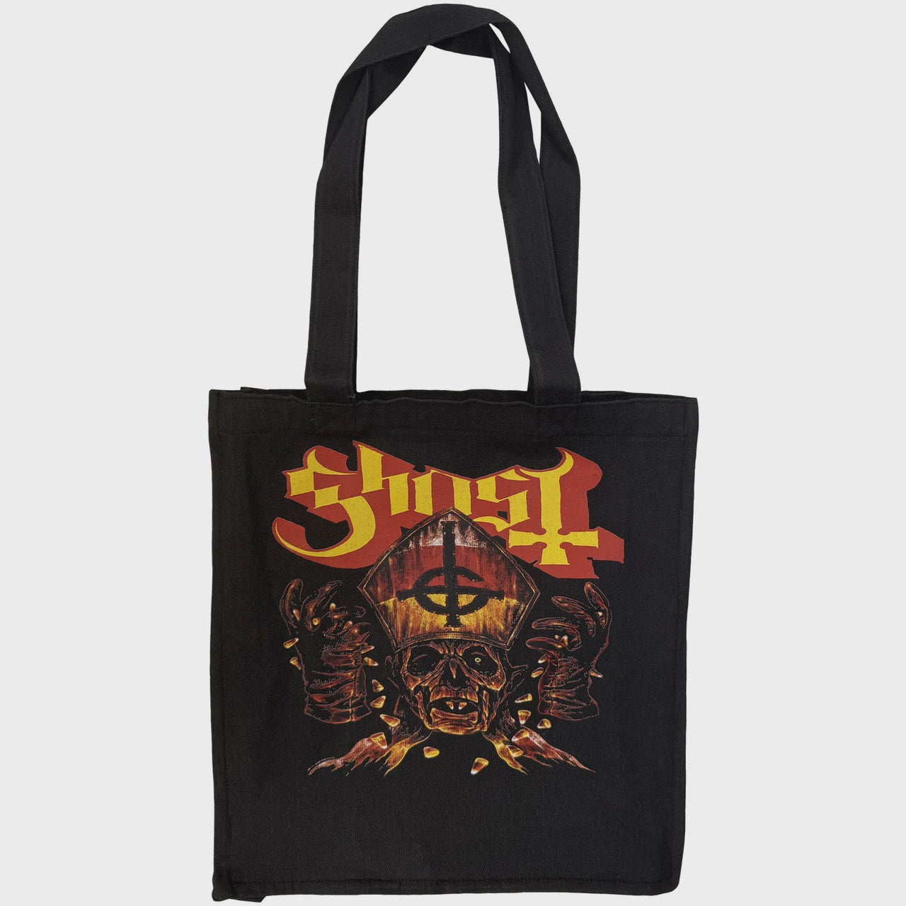 Ghost - Candy Corn Tote Bag
