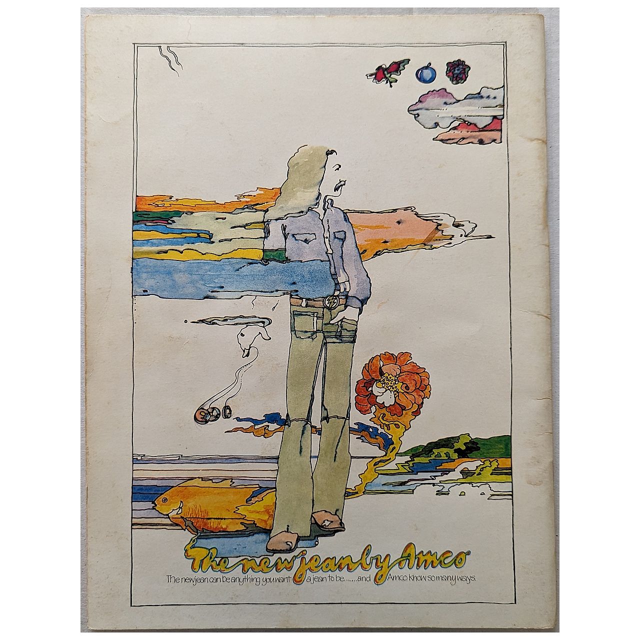 Hair - Original 1973 Australian Concert Tour Program With Ticket Stub