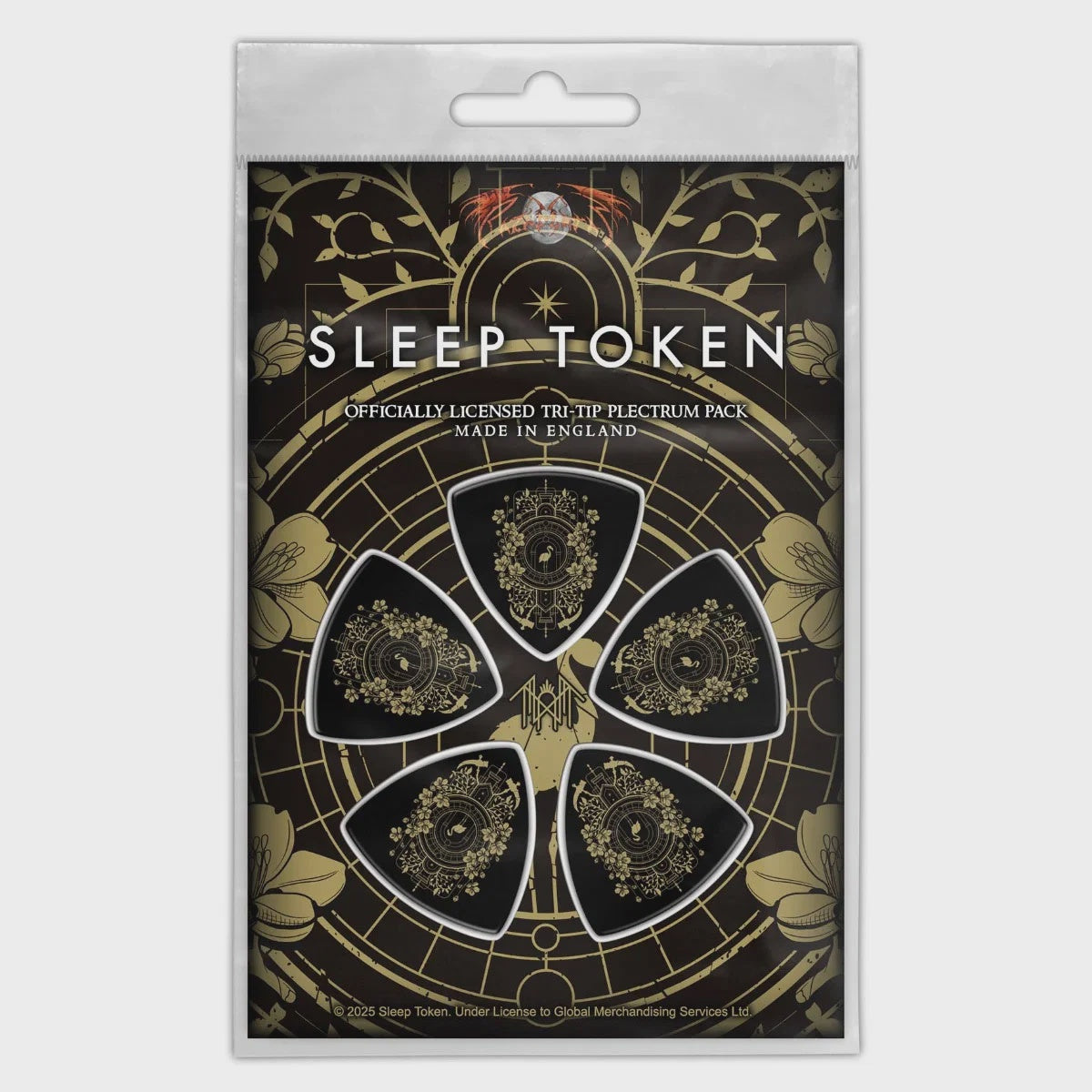 Sleep Token - Even In Arcadia Crest Tri-Tip Plectrum Pack