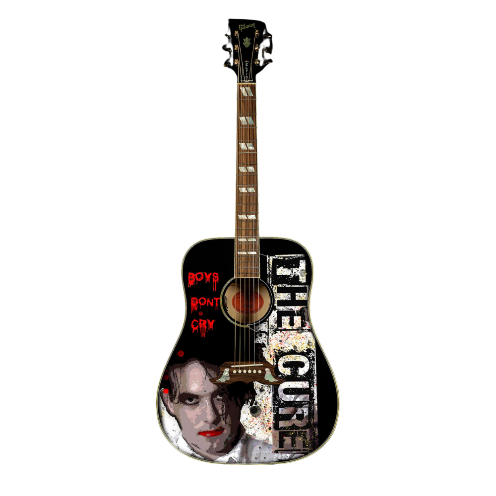 Cure - Robert Smith Miniature Guitar