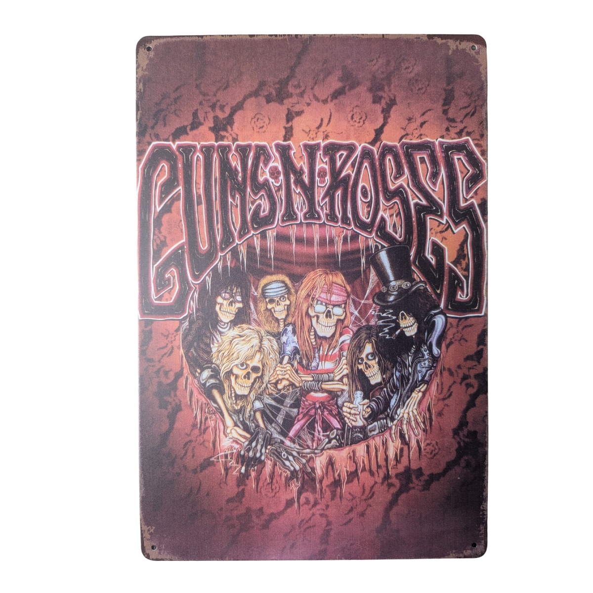 Guns N' Roses - Tin Display Sign