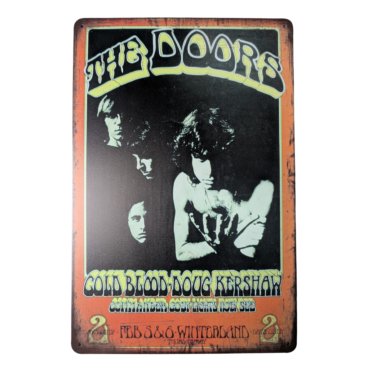 Doors - Tin Display Sign