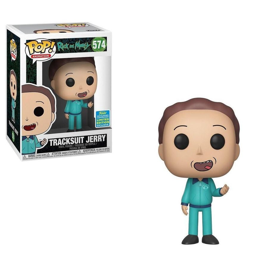 Rick & Morty - Tracksuit Jerry 2019 SDCC Collectable Pop! Vinyl #574