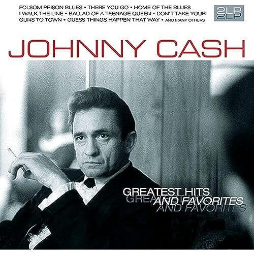 Johnny Cash – Greatest Hits & Favorites Coloured Vinyl 2LP