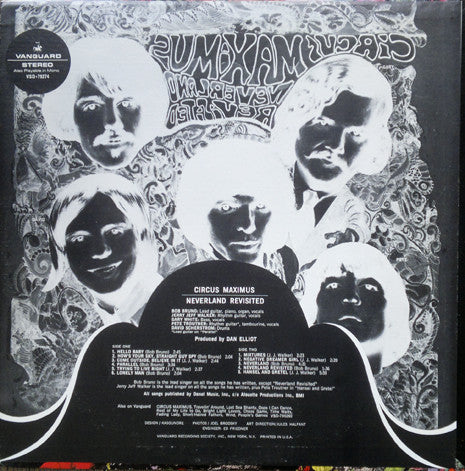 Circus Maximus - Neverland Revisited Vinyl LP (Used)