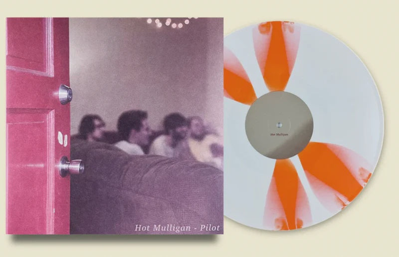 Hot Mulligan - Pilot Orange And White Twister Coloured Vinyl LP
