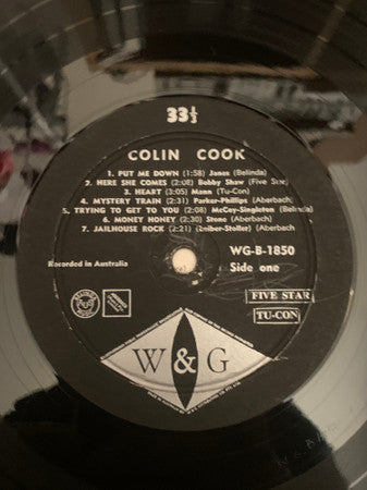 Colin Cook & Strangers - Colin Cook And The Strangers Vinyl LP (Used)