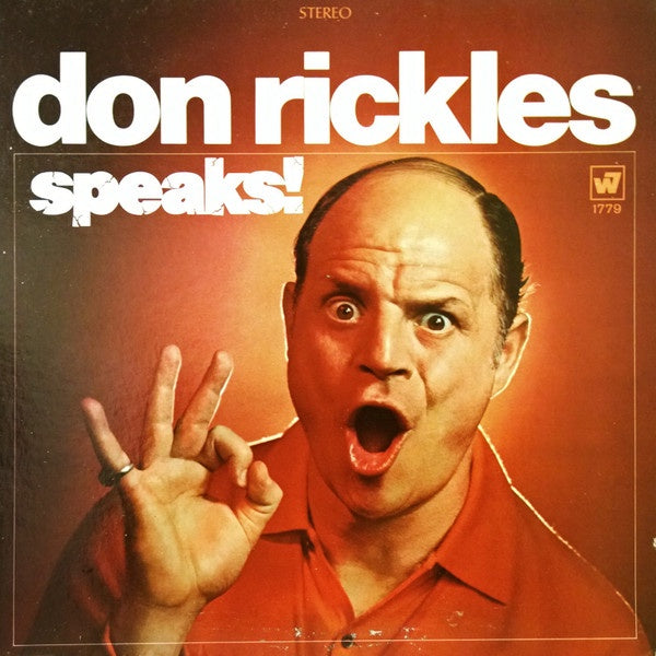 Don Rickles - Don Rickles Speaks! Vinyl LP (Used)