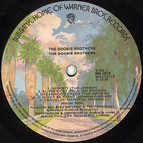 Doobie Brothers - The Doobie Brothers Vinyl LP (Used)