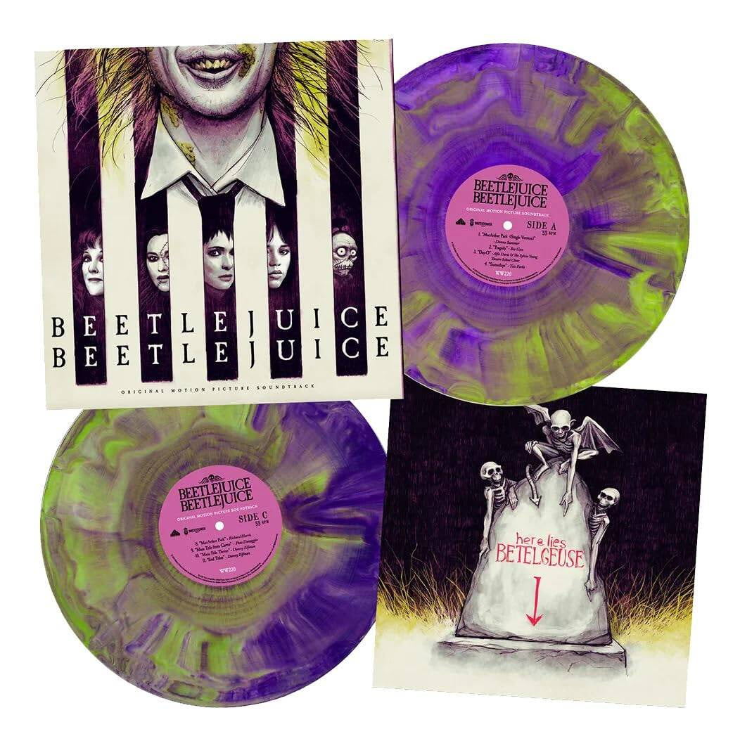 Soundtrack - Beetlejuice Beetlejuice (Original Motion Picture Soundtrack) Coloured Vinyl 2LP