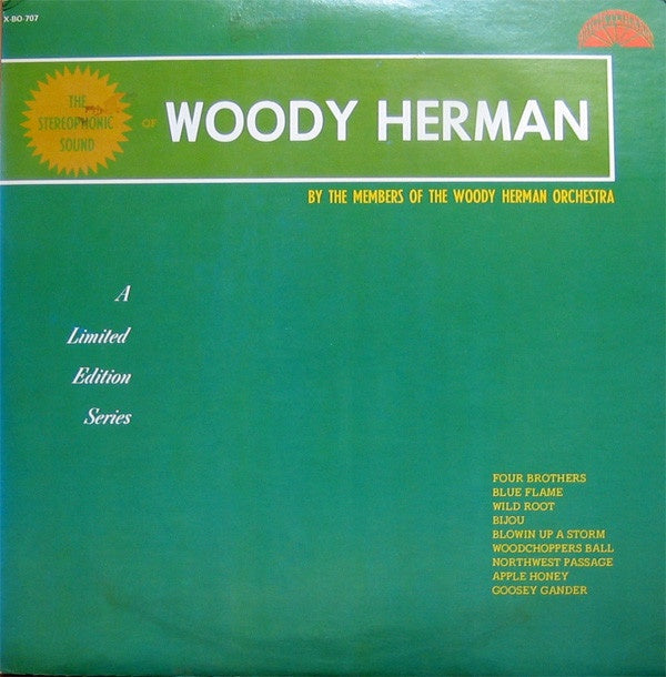 Members Of The Woody Herman Orchestra - The Stereophonic Sound Of Woody Herman Vinyl LP (Used)