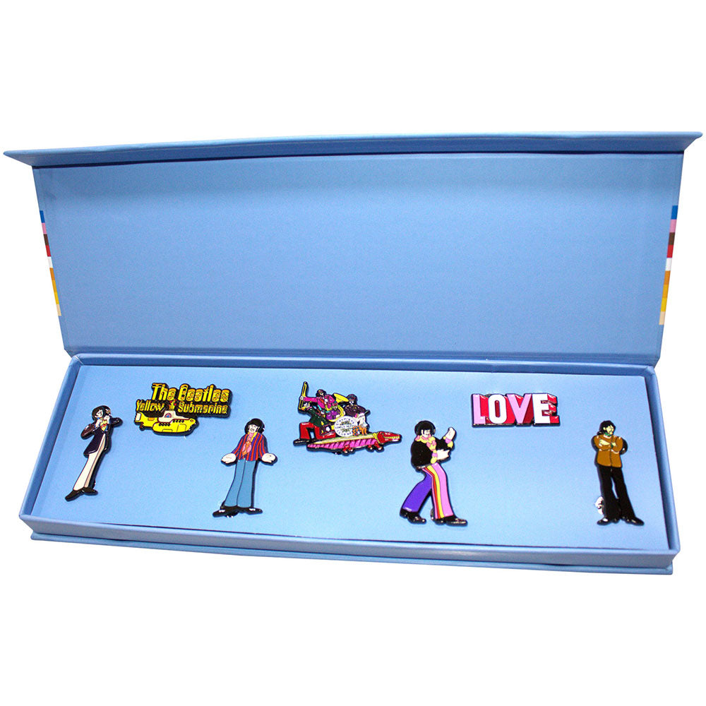 Beatles - Yellow Submarine Mini Badge Set