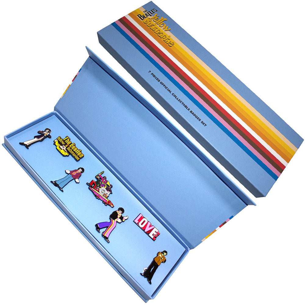Beatles - Yellow Submarine Mini Badge Set
