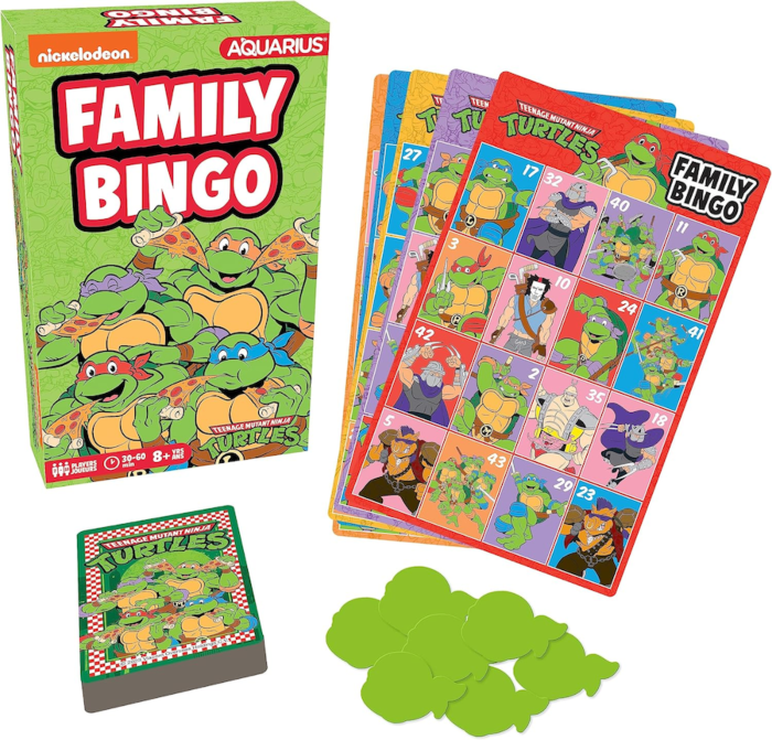 Teenage Mutant Ninja Turtles - Family Bingo Card Game