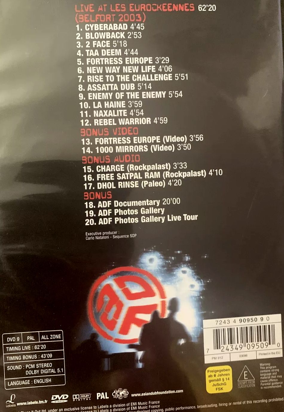 Asian Dub Foundation – Keep Bangin' On The Walls DVD