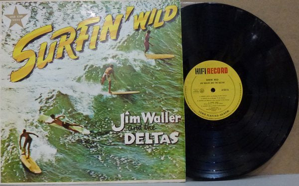 Jim And The Deltas Waller - Surfin' Wild Vinyl LP (Used)