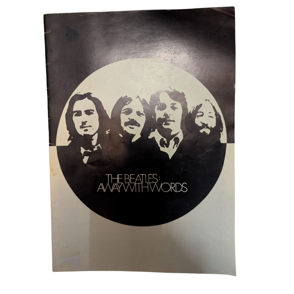 Beatles - 1977 Away With Words Program