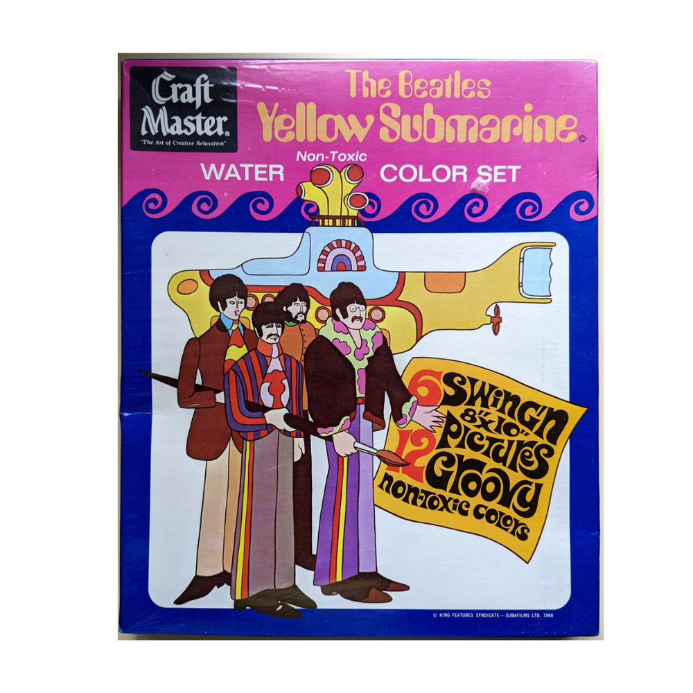 Beatles - Original 1968 Yellow Submarine Water Color Set
