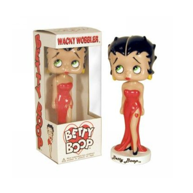 Betty Boop - Long Red Dress Bobble Head