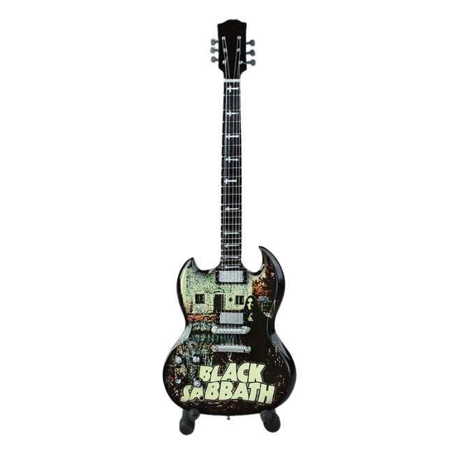 Black Sabbath - Black Sabbath Miniature Guitar