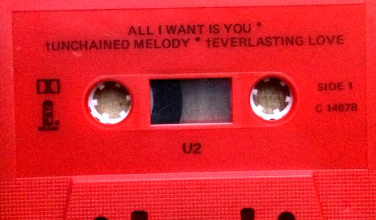 U2 - All I Want Is You Cassette Maxi-Single