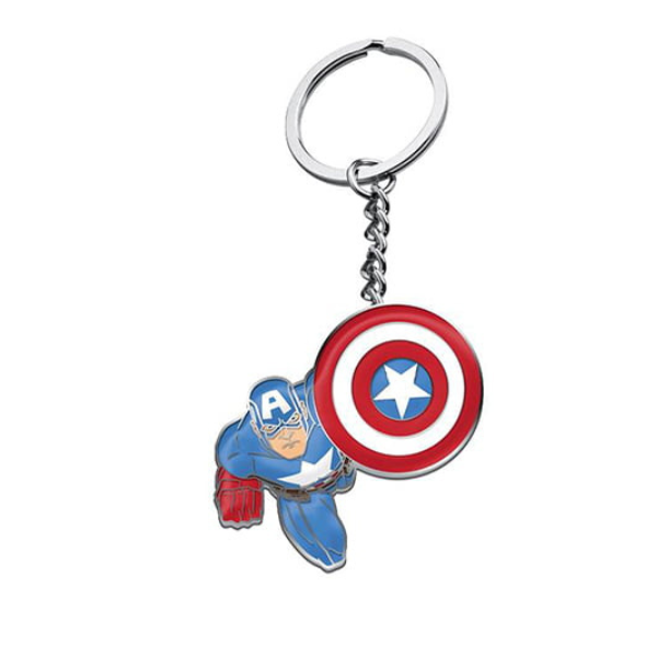 Captain America - Metal Keyring