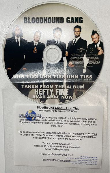 Bloodhound Gang - Promo CD-R