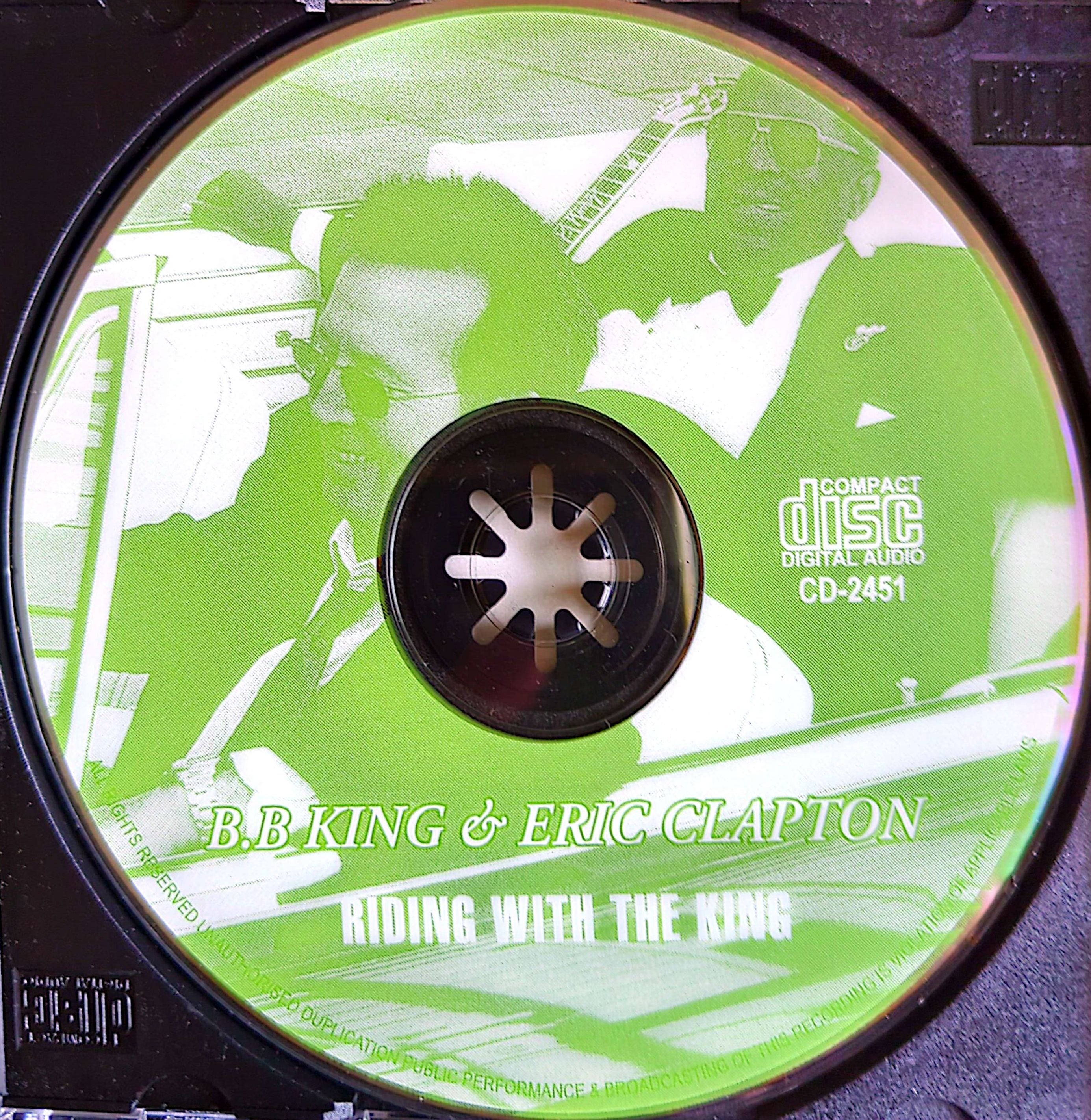 B.B. King & Eric Clapton - Riding With The King CD