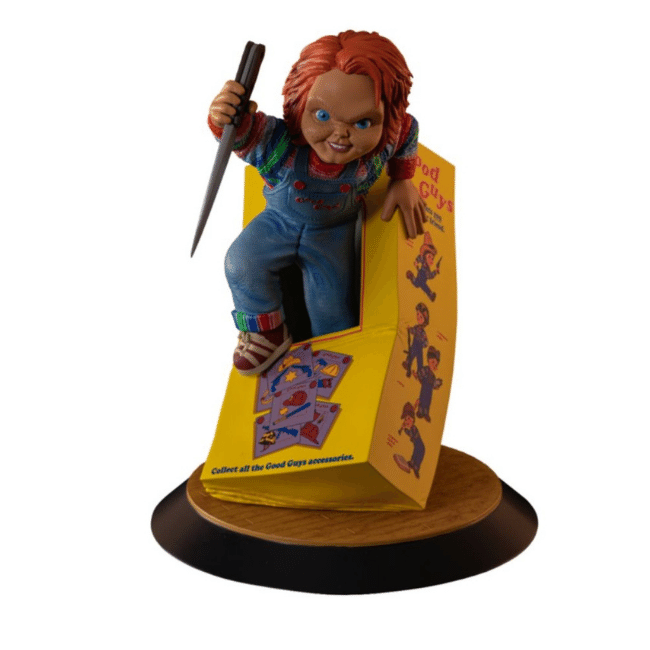 Child's Play - Chucky Breaking Free From Box 23.5cm PVC Statue