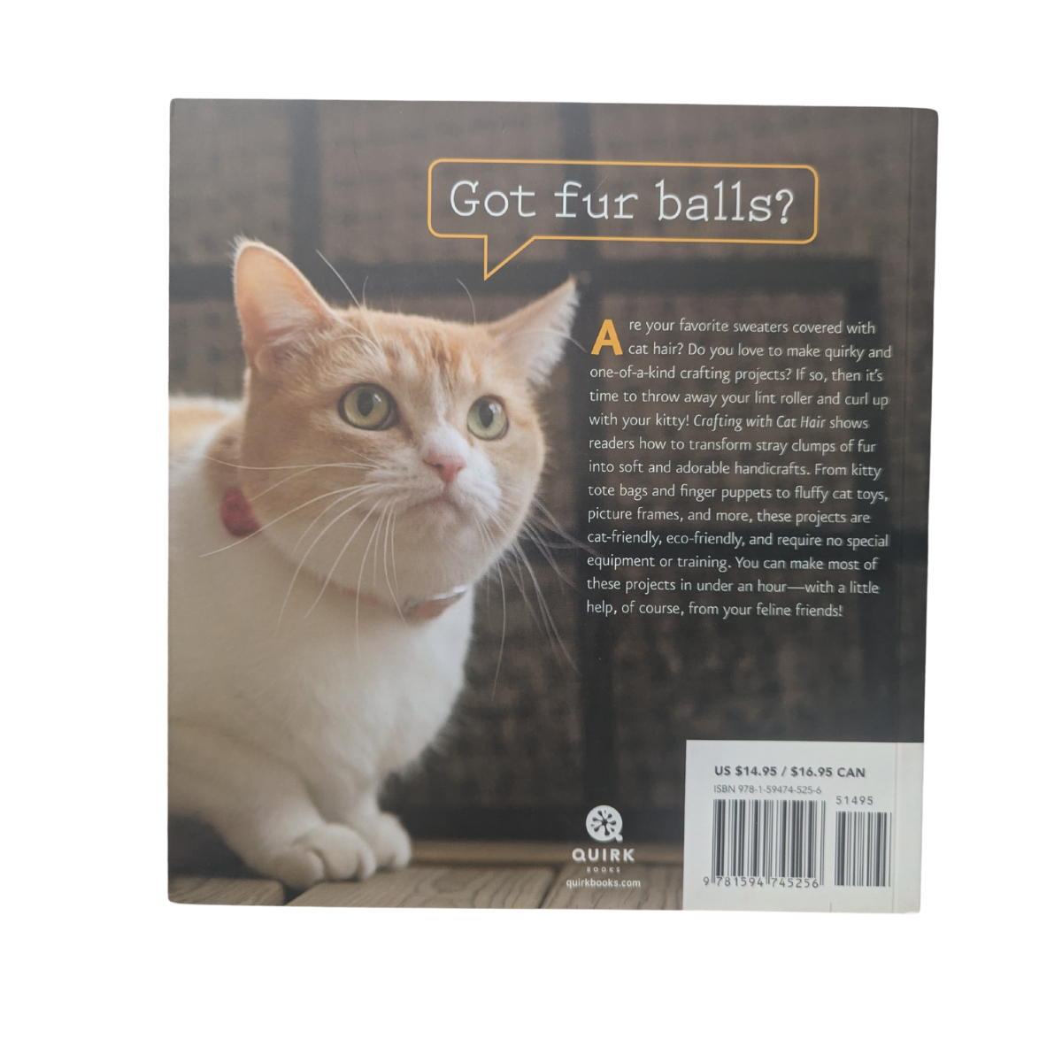 Crafting With Cat Hair Book