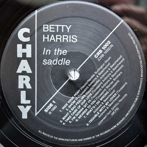 Betty Harris - In The Saddle Vinyl LP (Used)