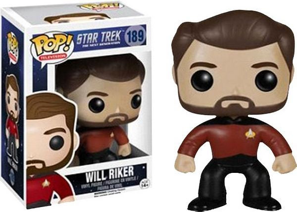 Star Trek The Next Generation - Will Riker Collectable Pop! Vinyl #189
