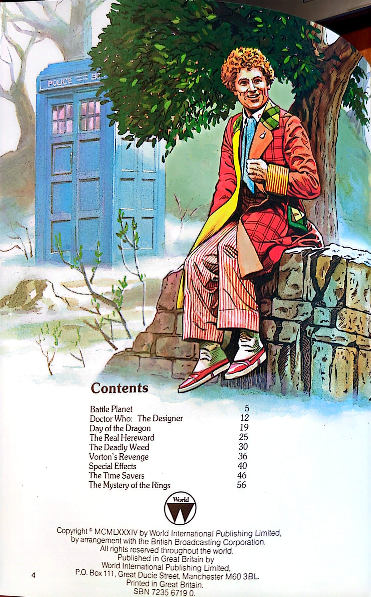 Doctor Who - Annual 1985: 21st Year Anniversary Issue Book (1984)