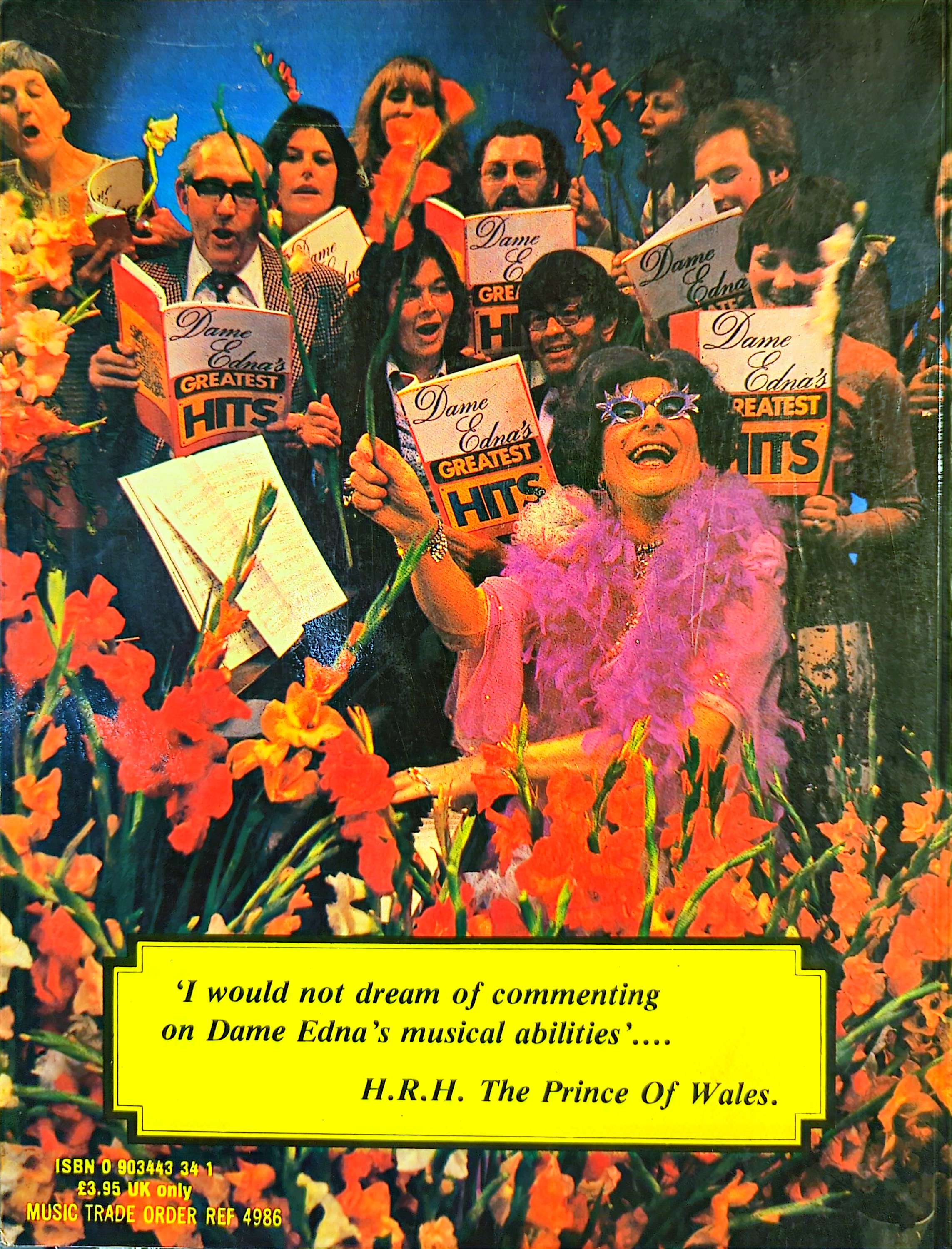 Barry Humphries - The Sound Of Edna: Dame Edna Everage's Family Songbook Sheet Music Tablature (1979)