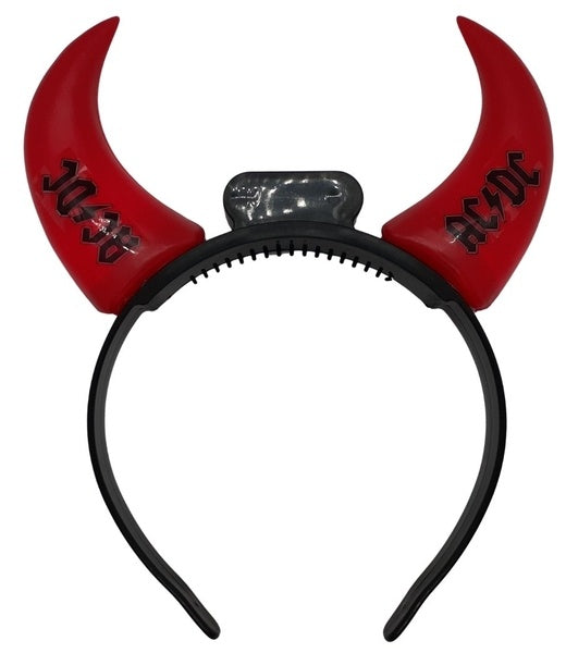 AC/DC - Light Up Red Horns Headband