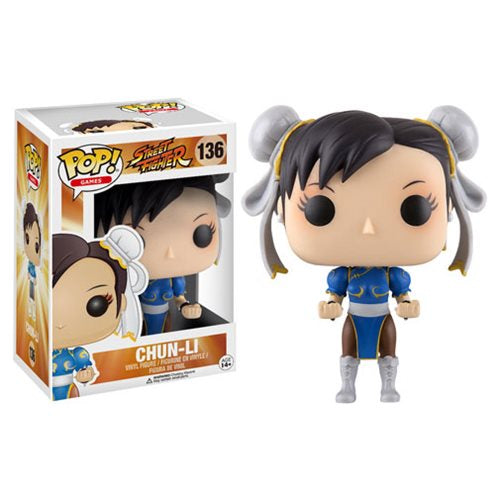 Street Fighter - Chun-Li (Blue) Collectable Pop! Vinyl #136 (Used)