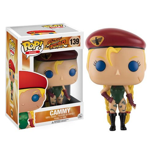 Street Fighter - Cammy Collectable Pop! Vinyl #139 (Used)
