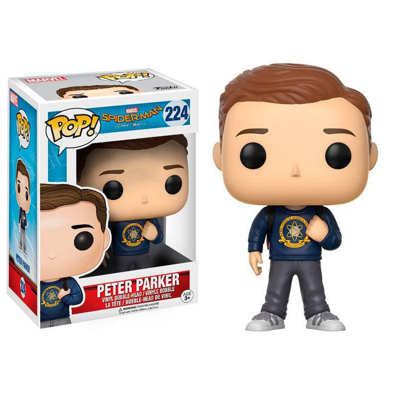 Spider-Man Homecoming - Peter Parker Collectable Pop! Vinyl #224 (Used)