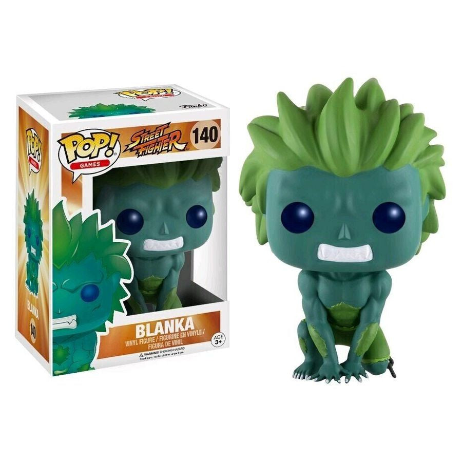 Street Fighter - Blanka (Blue/Green) Collectable Pop! Vinyl #140 (Used)