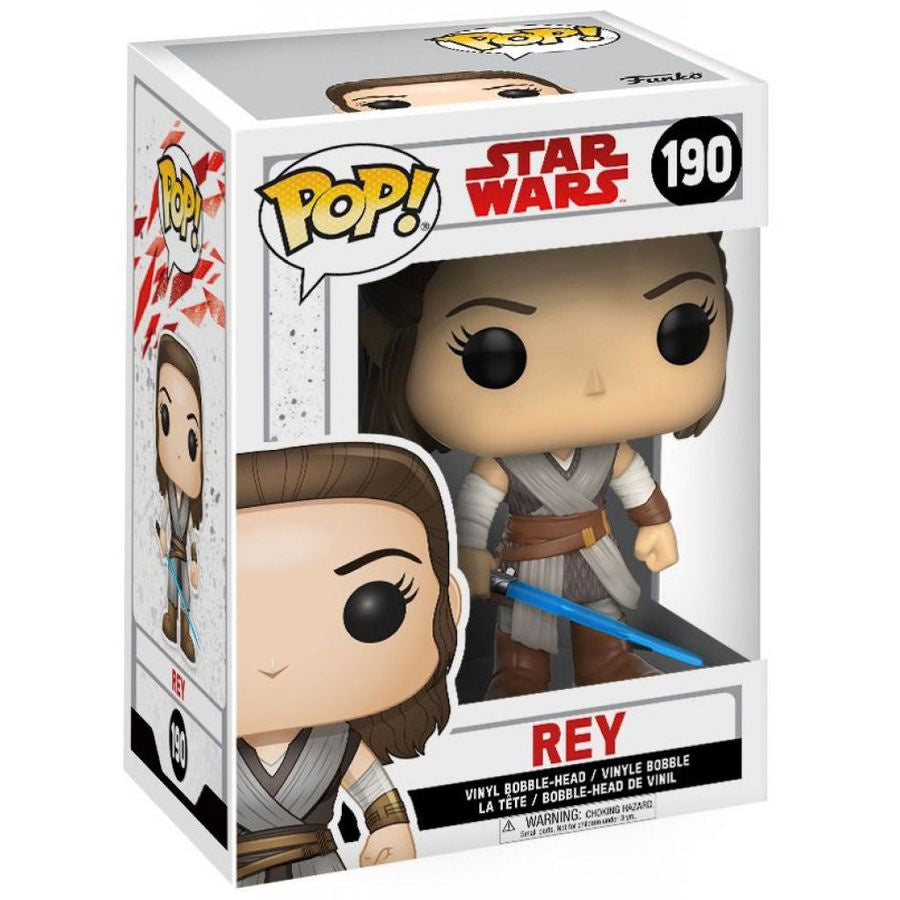 Star Wars Episode VIII The Last Jedi - Rey Collectable Pop! Vinyl (Used)